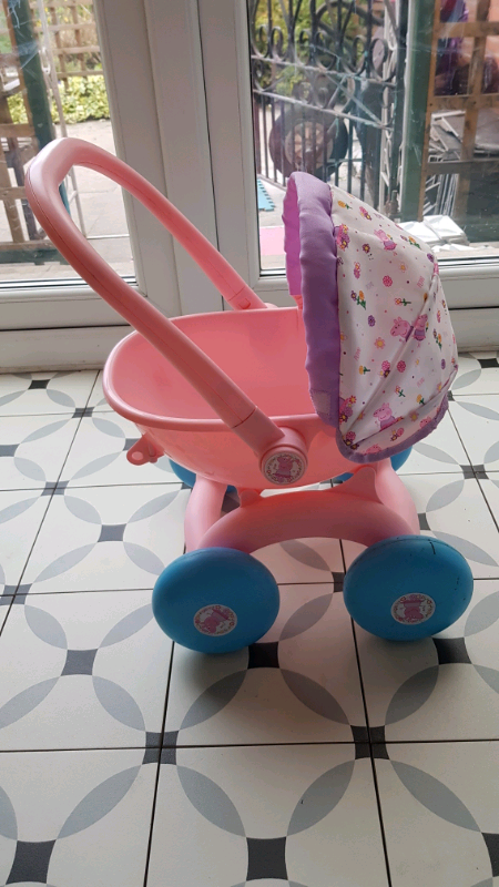 peppa pig first pram